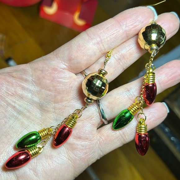 3/$25 Christmas Drop Earrings - Picture 2 of 5